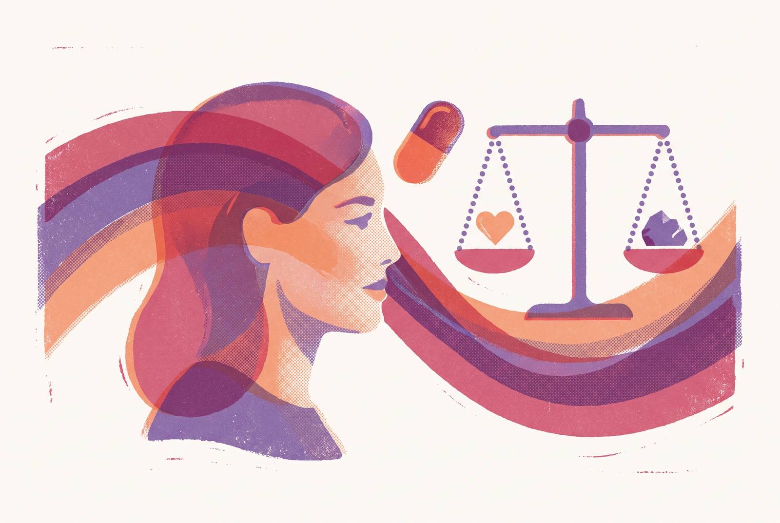 Cover illustration for “Hormone Pellet Therapy for Perimenopause Pros and Cons”