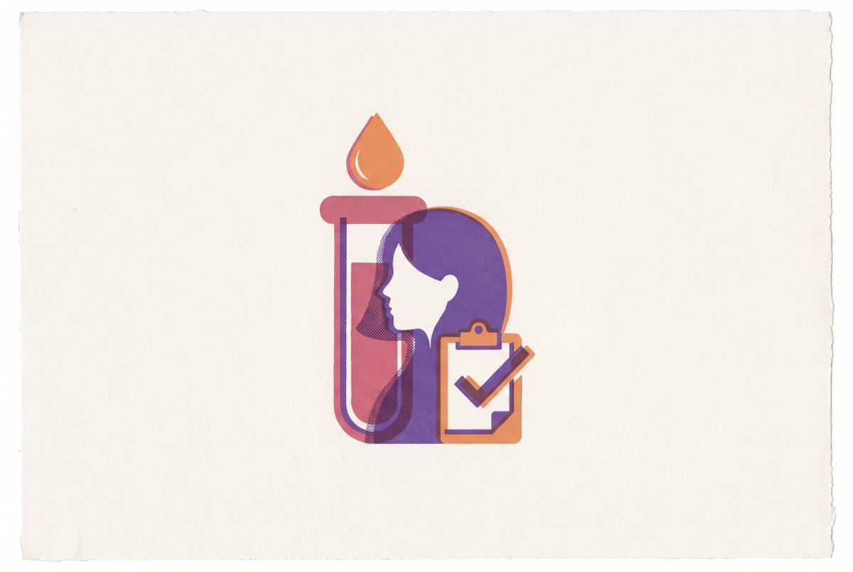 Cover illustration for “Self-Referred Perimenopause Hormone Testing With Clinical Review Built In”