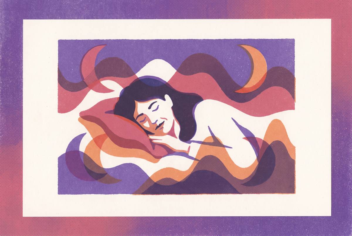 Cover illustration for “How Perimenopause Affects Sleep Architecture and What Helps”