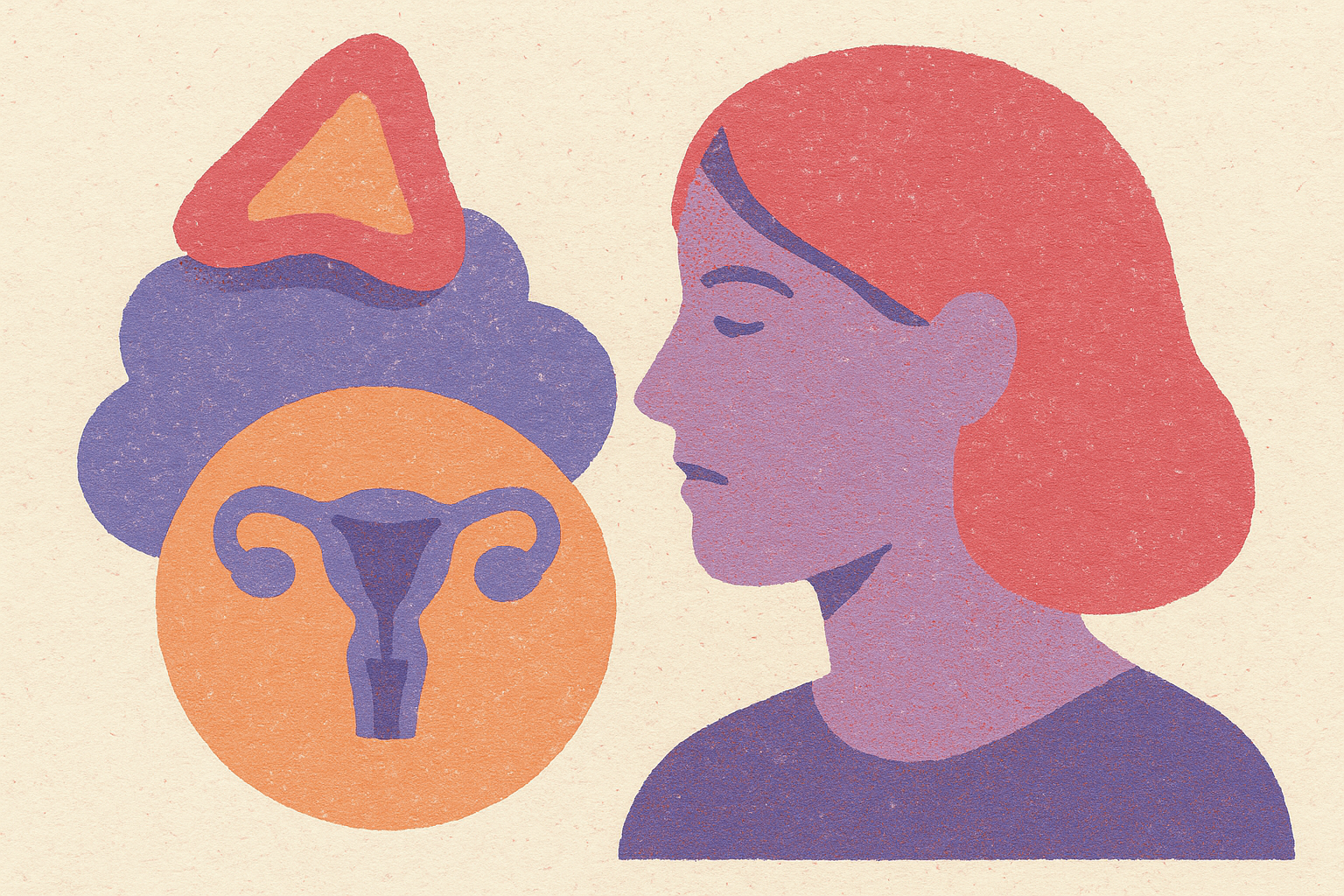 Cover illustration for “Cortisol and Adrenal Function Interactions With Perimenopause Hormones”