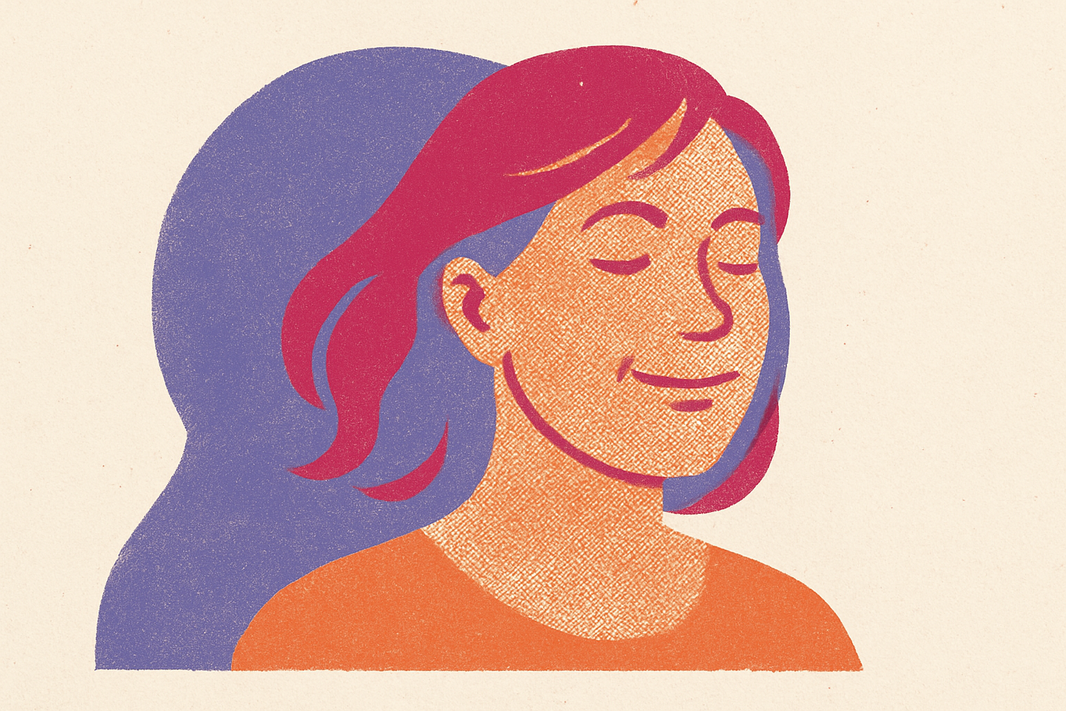 Cover illustration for “Signs That Perimenopause Is Ending”