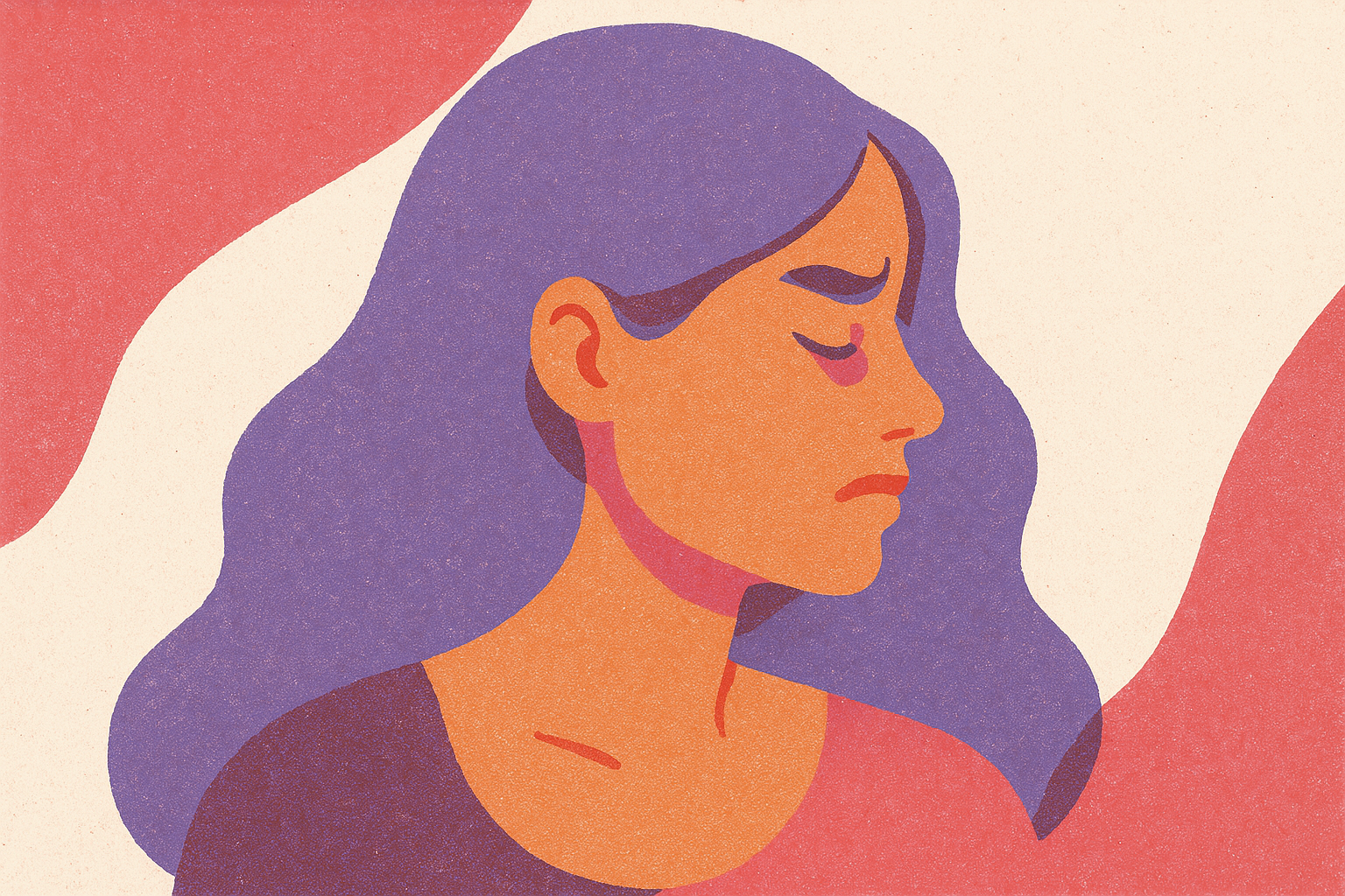 Cover illustration for “High Progesterone Symptoms and What They Mean”