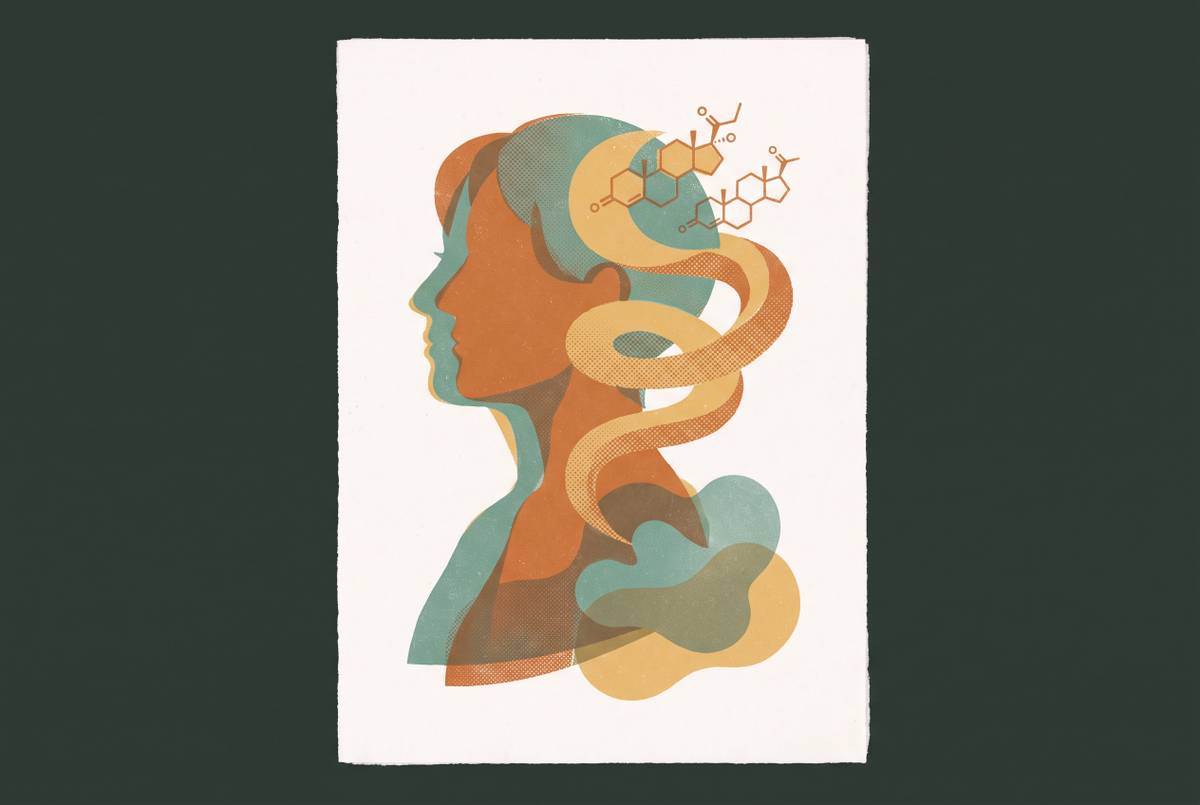 Cover illustration for “Cortisol and Stress-Driven Weight Gain in Perimenopause”