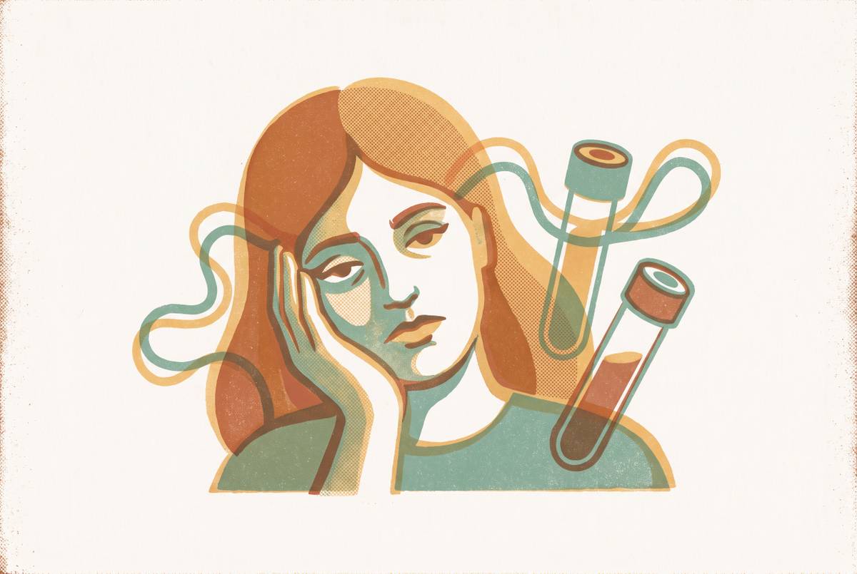 Cover illustration for “Unexplained Fatigue in Women in Their 40s and What Testing Reveals”