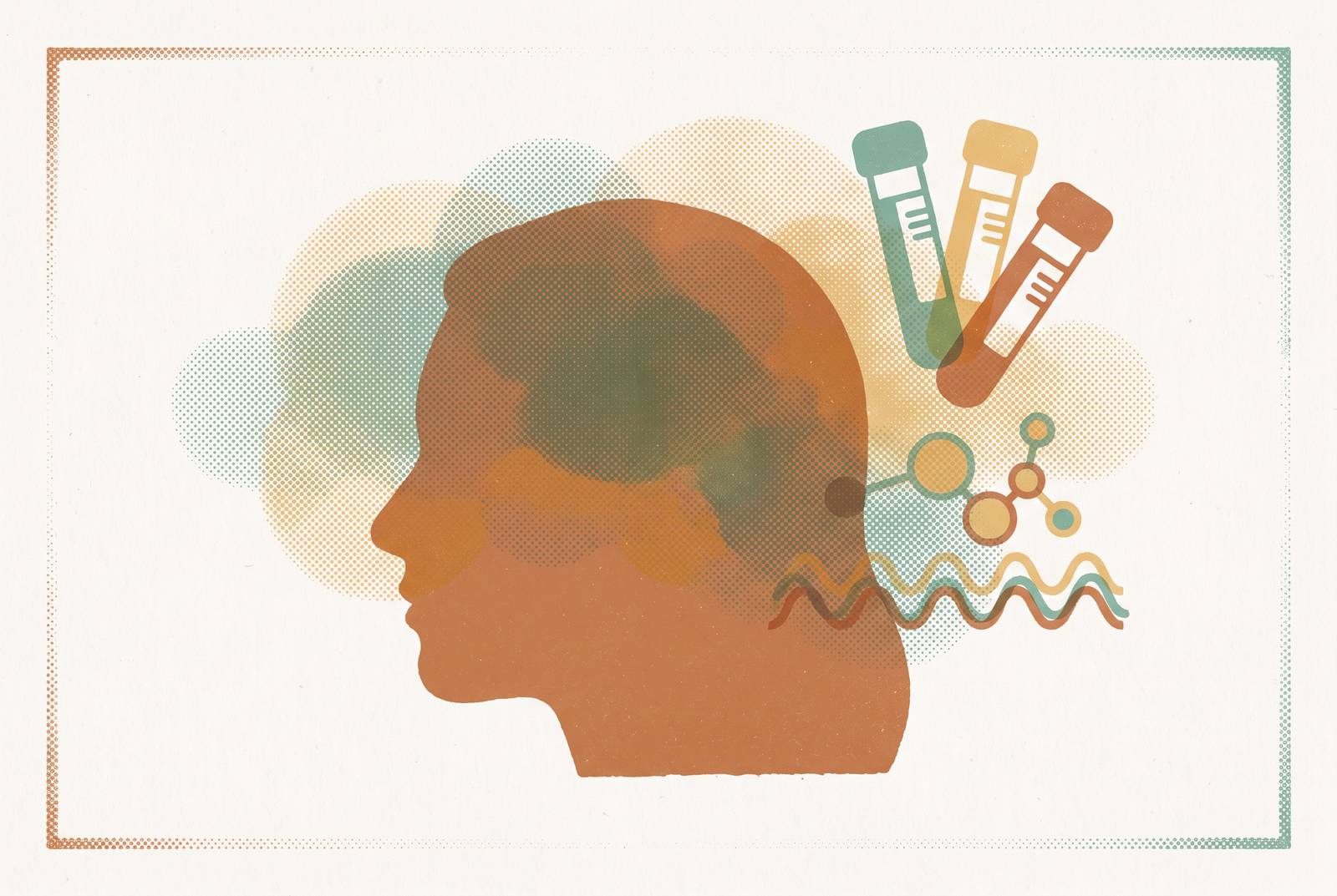 Cover illustration for “Perimenopause Brain Fog Hormone Testing Panel”