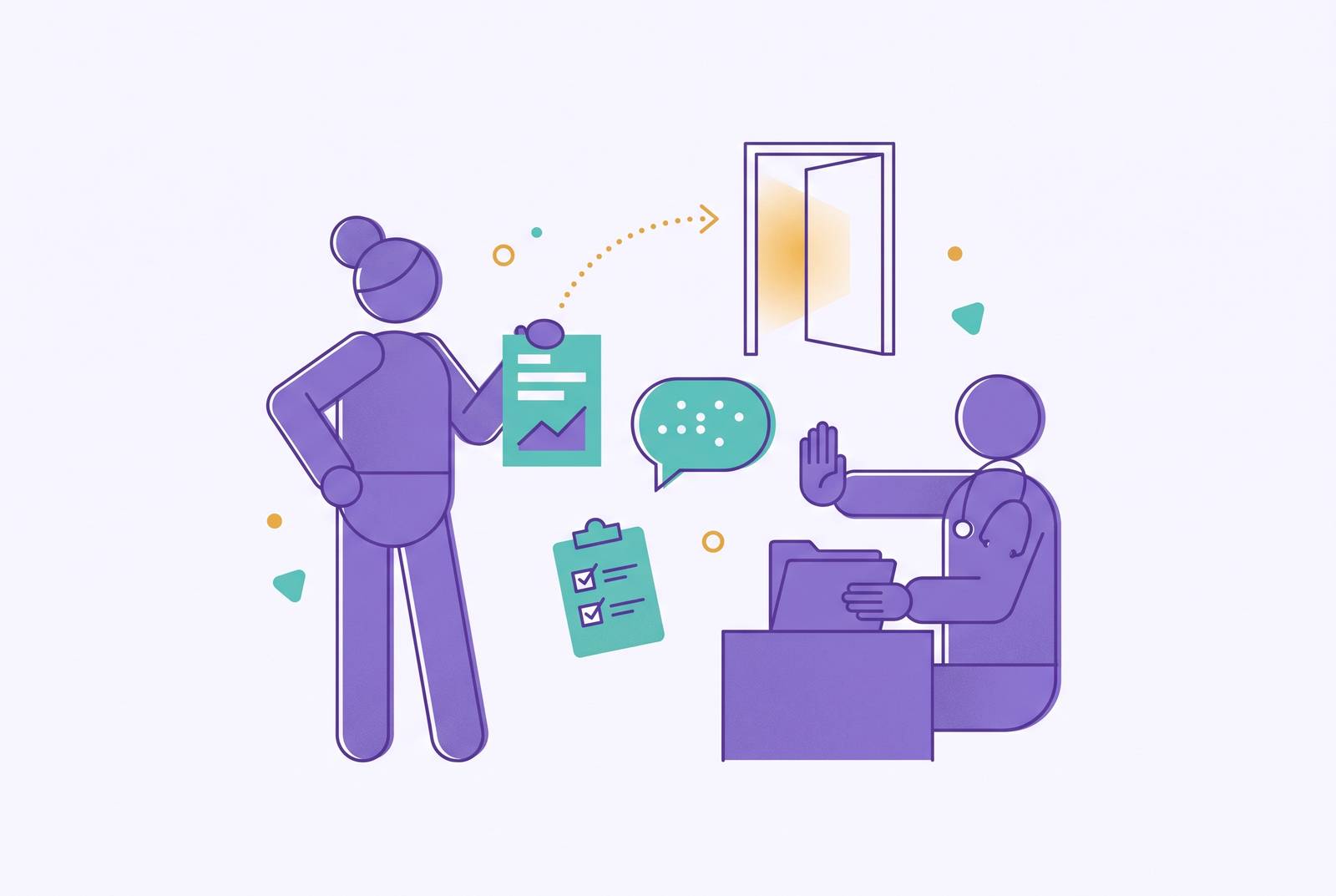 Cover illustration for “What to Do When a Clinician Dismisses Self-Ordered Test Results”