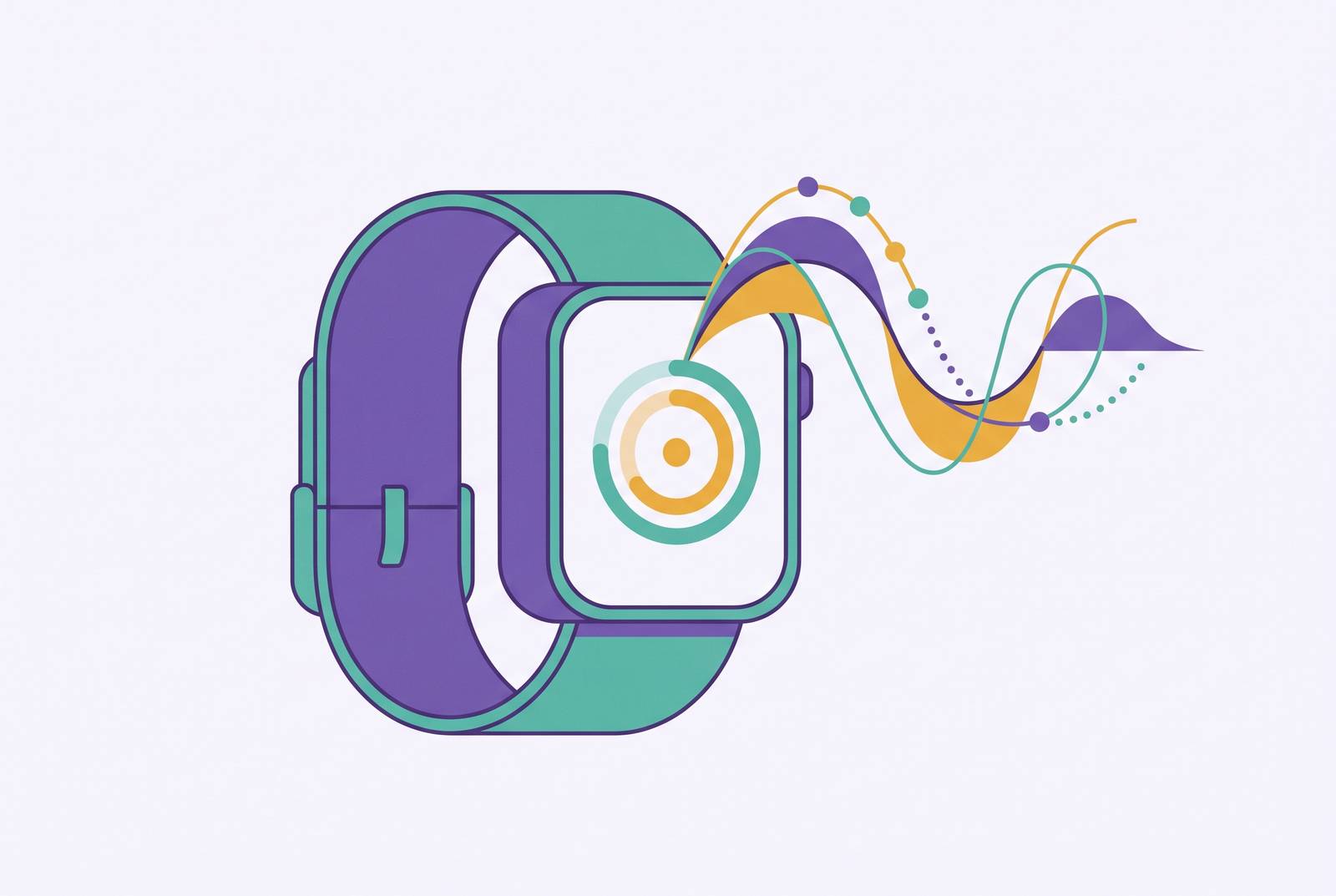 Cover illustration for “What Fitbit and Apple Watch Cannot Tell You About Hormonal Health”