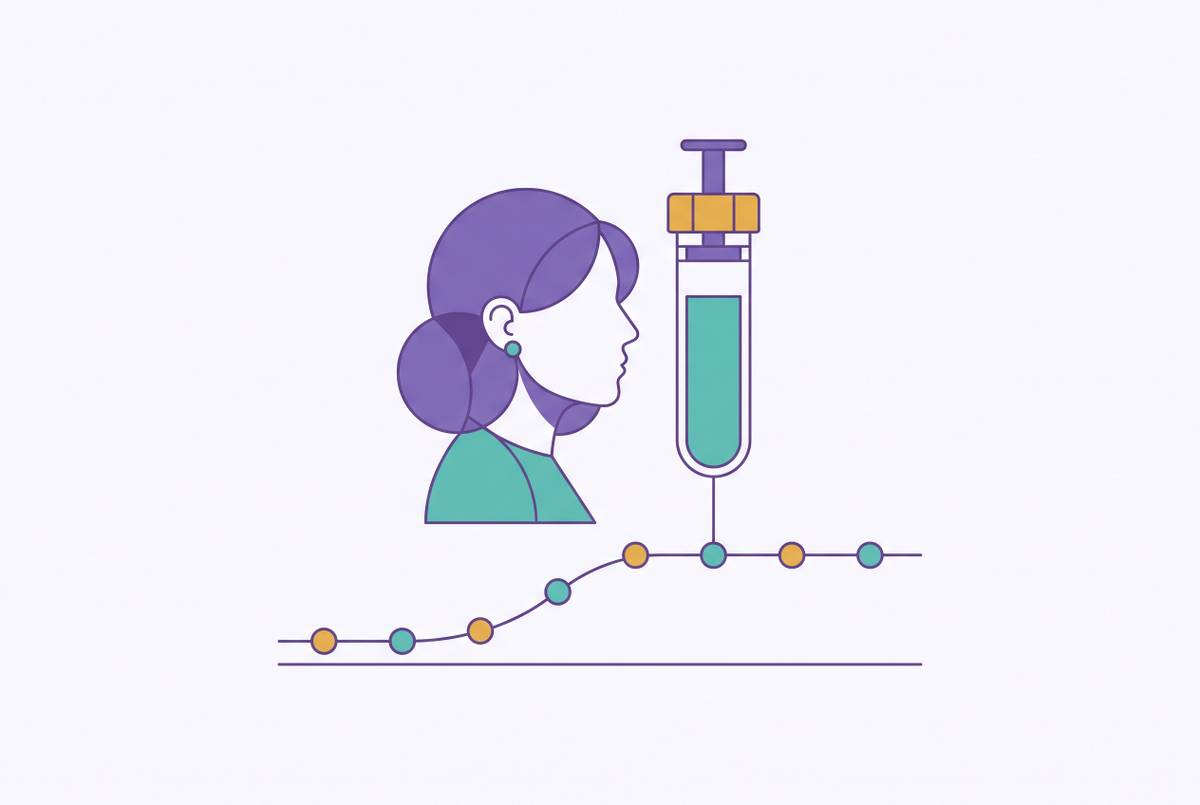Cover illustration for “Hormone Panel Baseline for Women in Their Late Thirties”