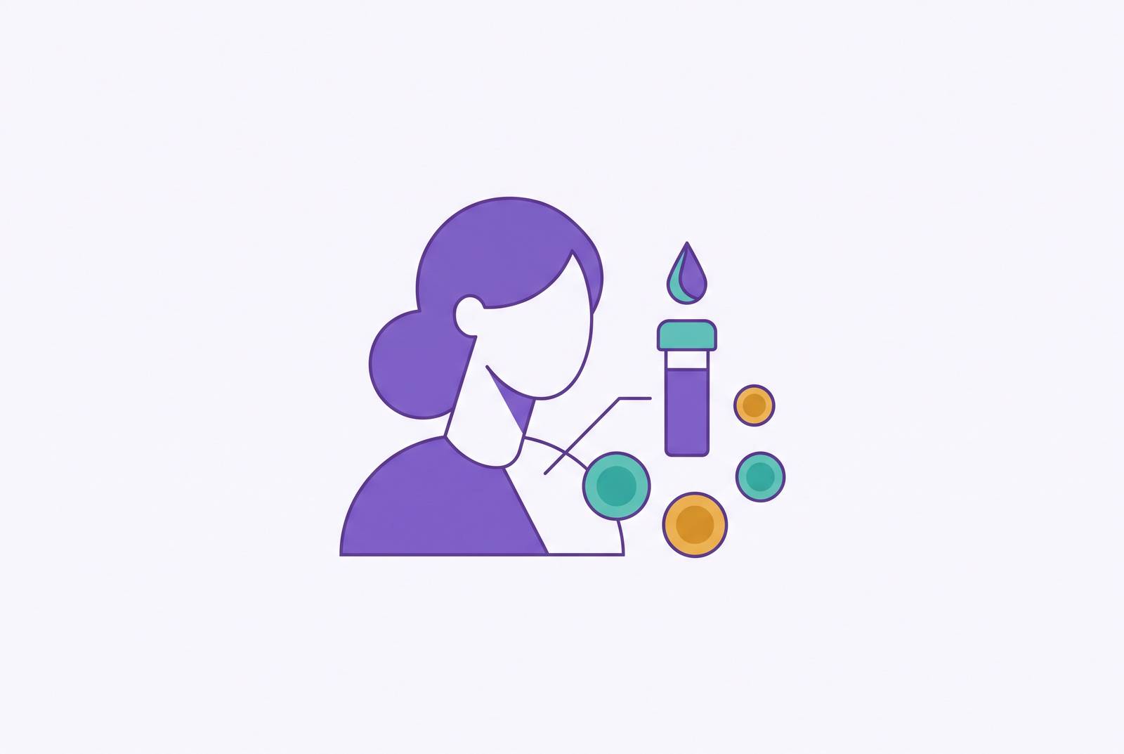 Cover illustration for “Iron and Ferritin Testing in Perimenopausal Women With Heavy Periods”