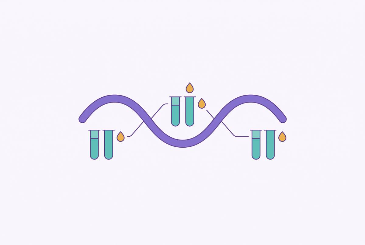 Cover illustration for “How Often to Retest Hormones During Perimenopause”