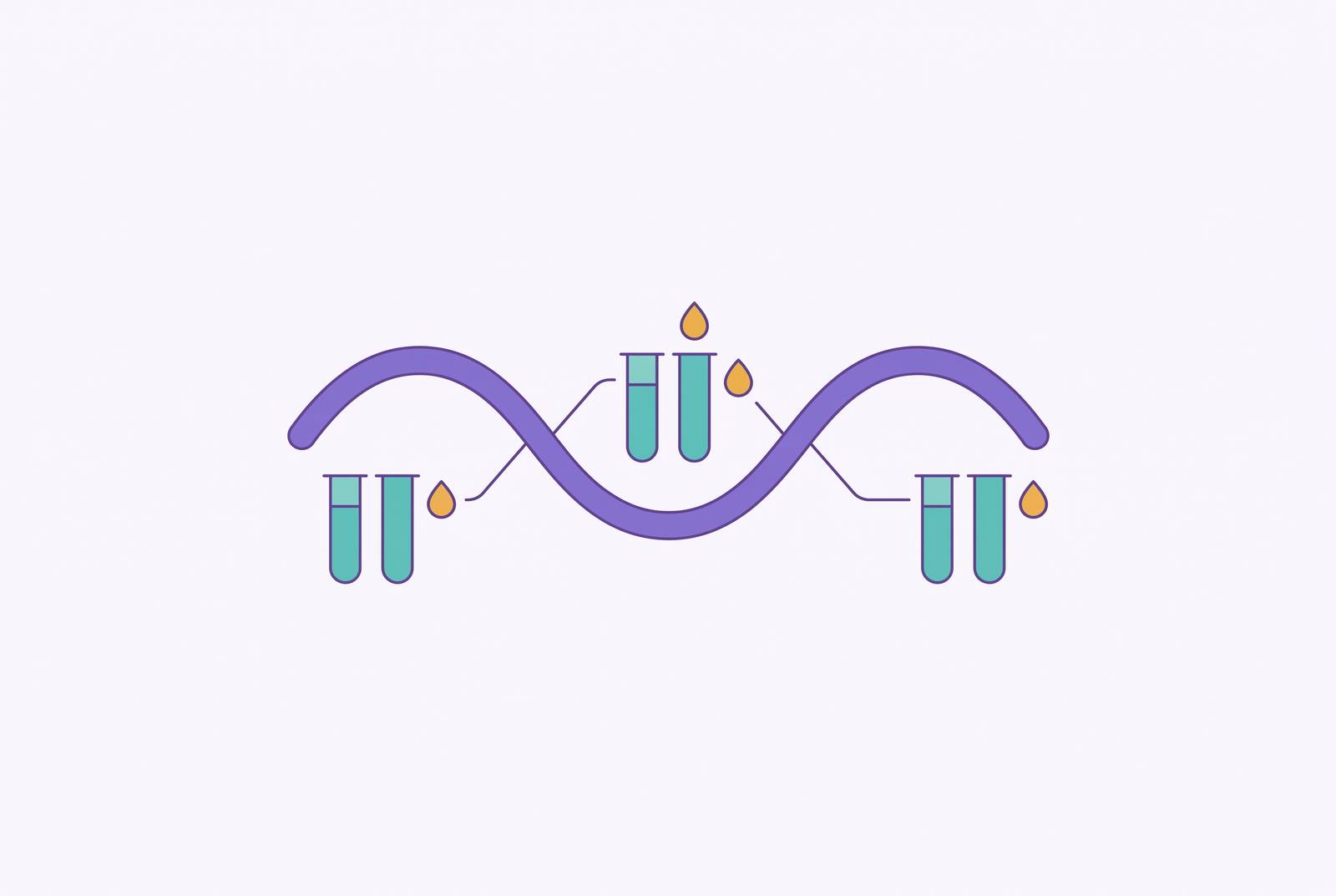 Cover illustration for “How Often to Retest Hormones During Perimenopause”