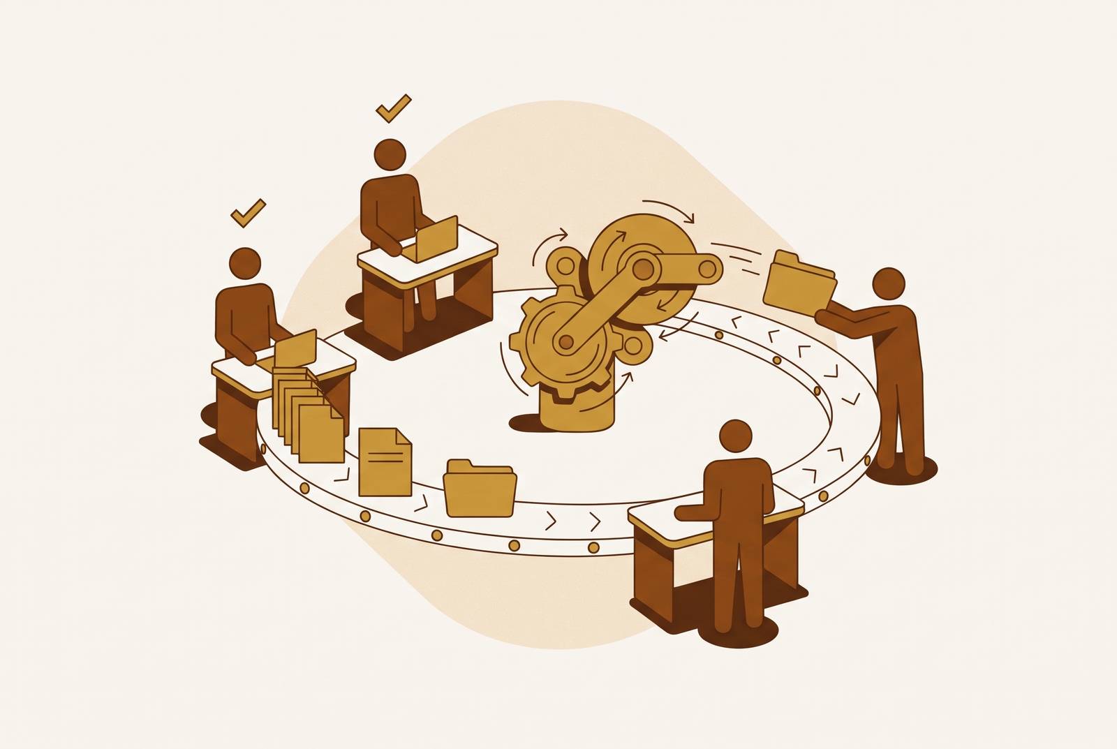 Cover illustration for “Automating Team Handoffs During Tax Engagements”