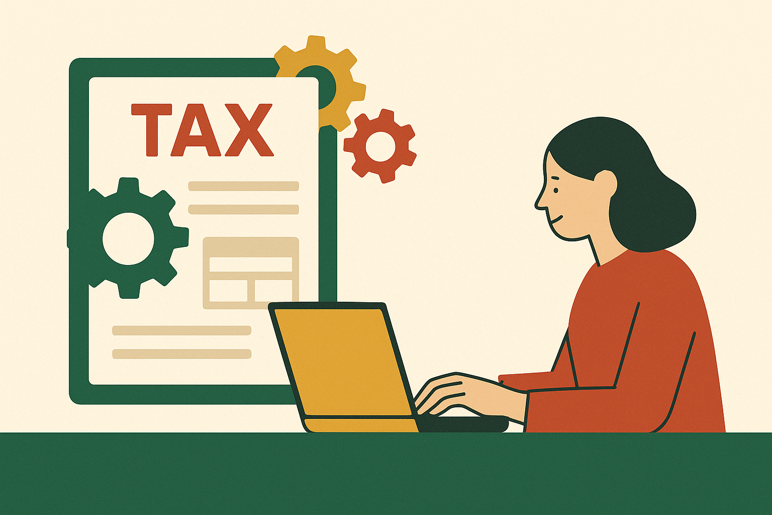 Cover illustration for “Tax Workflow Automation for Small Firms”