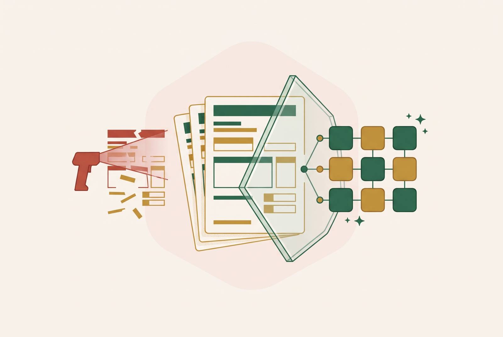 Cover illustration for “Automating K-1 and 1099 Extraction With Tax-Native AI Instead of Generic OCR”