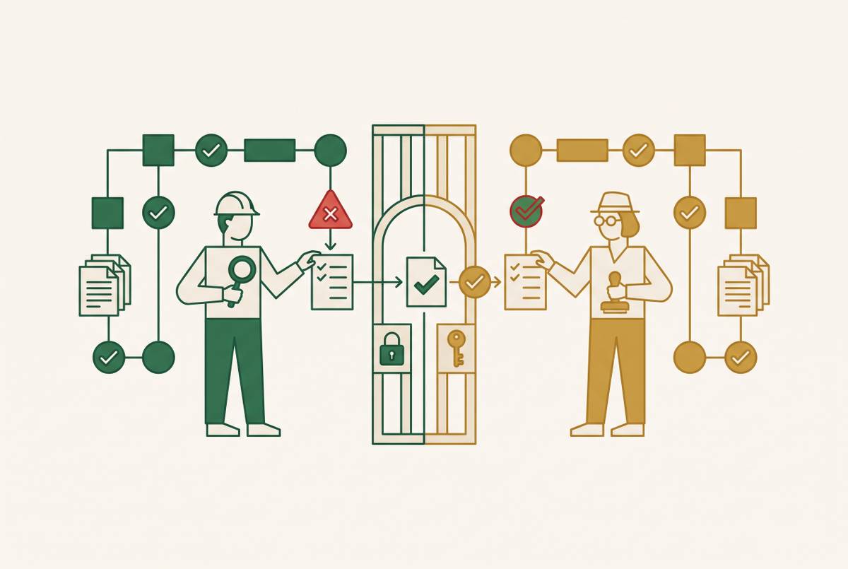 Cover illustration for “Software That Enforces Role-Based QA and QC Separation Across Tax Engagement Workflows”