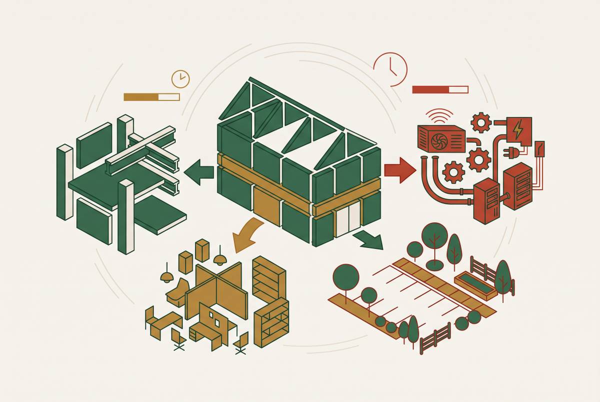 Cover illustration for “Cost Segregation Studies for Accelerated Depreciation Deductions”