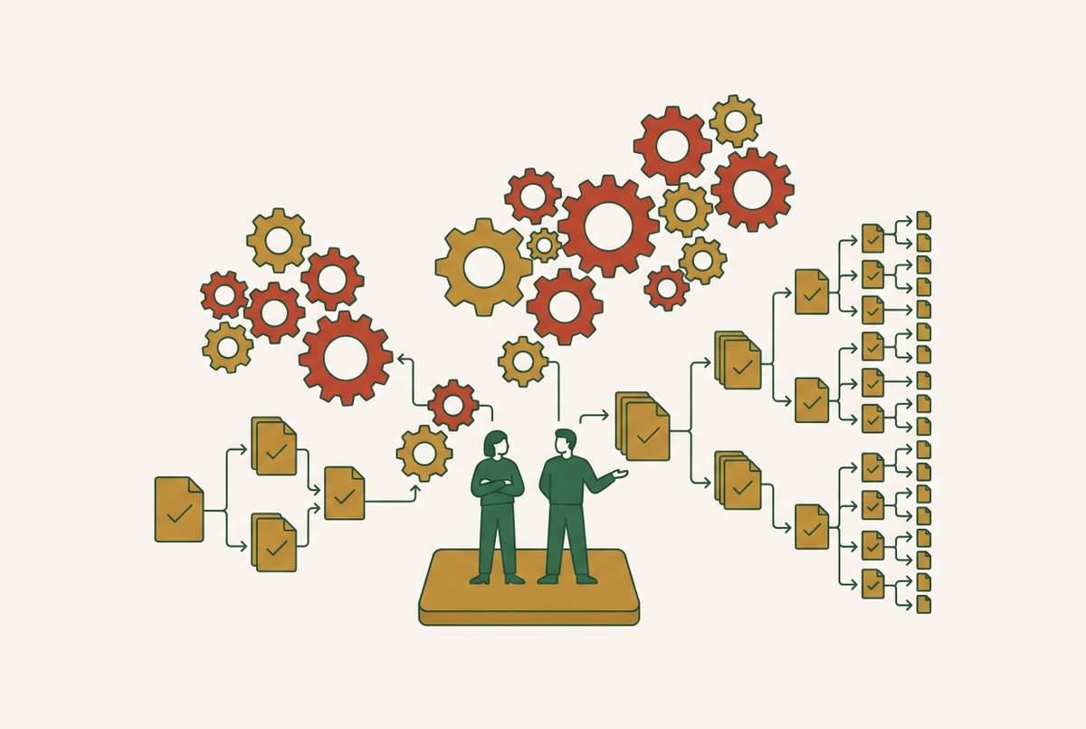Cover illustration for “Scaling Compliance Operations Without Proportional Headcount Growth”