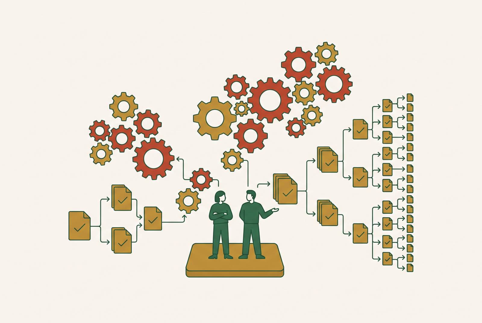 Cover illustration for “Scaling Compliance Operations Without Proportional Headcount Growth”