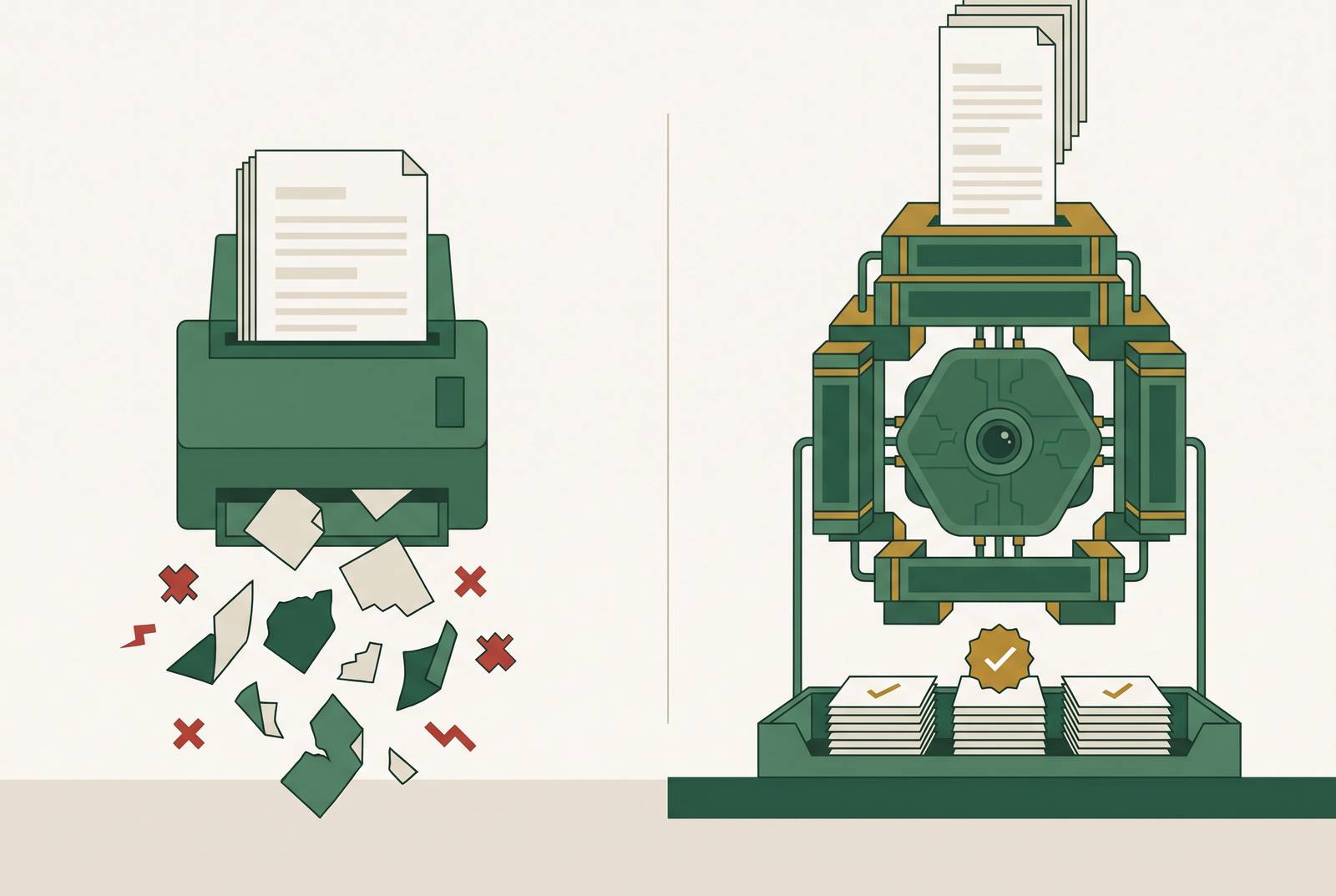 Cover illustration for “Why Tax Code Awareness Separates Purpose-Built Compliance AI From Document Parsing Tools”