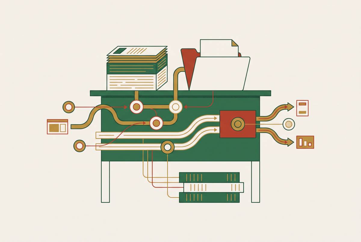 Cover illustration for “What AI Actually Does Inside an Accounting Firm”