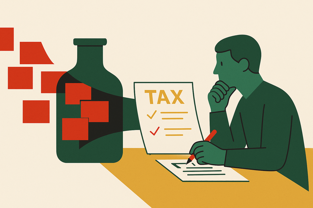Cover illustration for “Bottlenecks in Tax Compliance Review Processes”