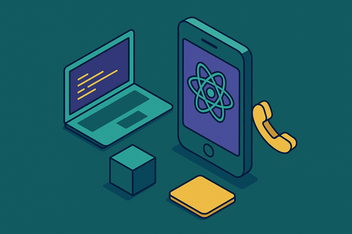 Cover illustration for “When React Native Is the Right Call for an iOS Product”