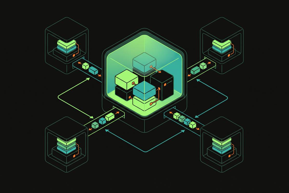 Cover illustration for “Swift Concurrency Actor Isolation in Production iOS Codebases”