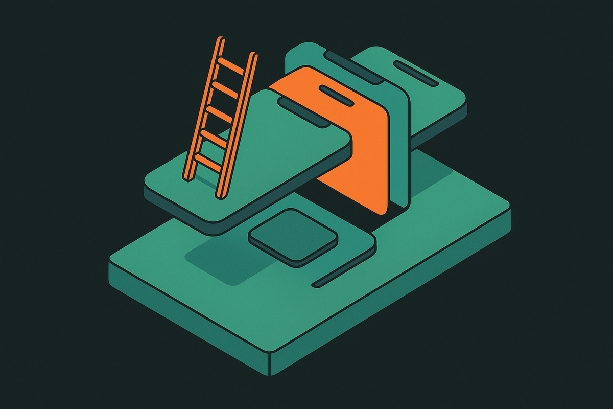 Cover illustration for “Composable Navigation in SwiftUI With NavigationStack and Coordinator Pattern”