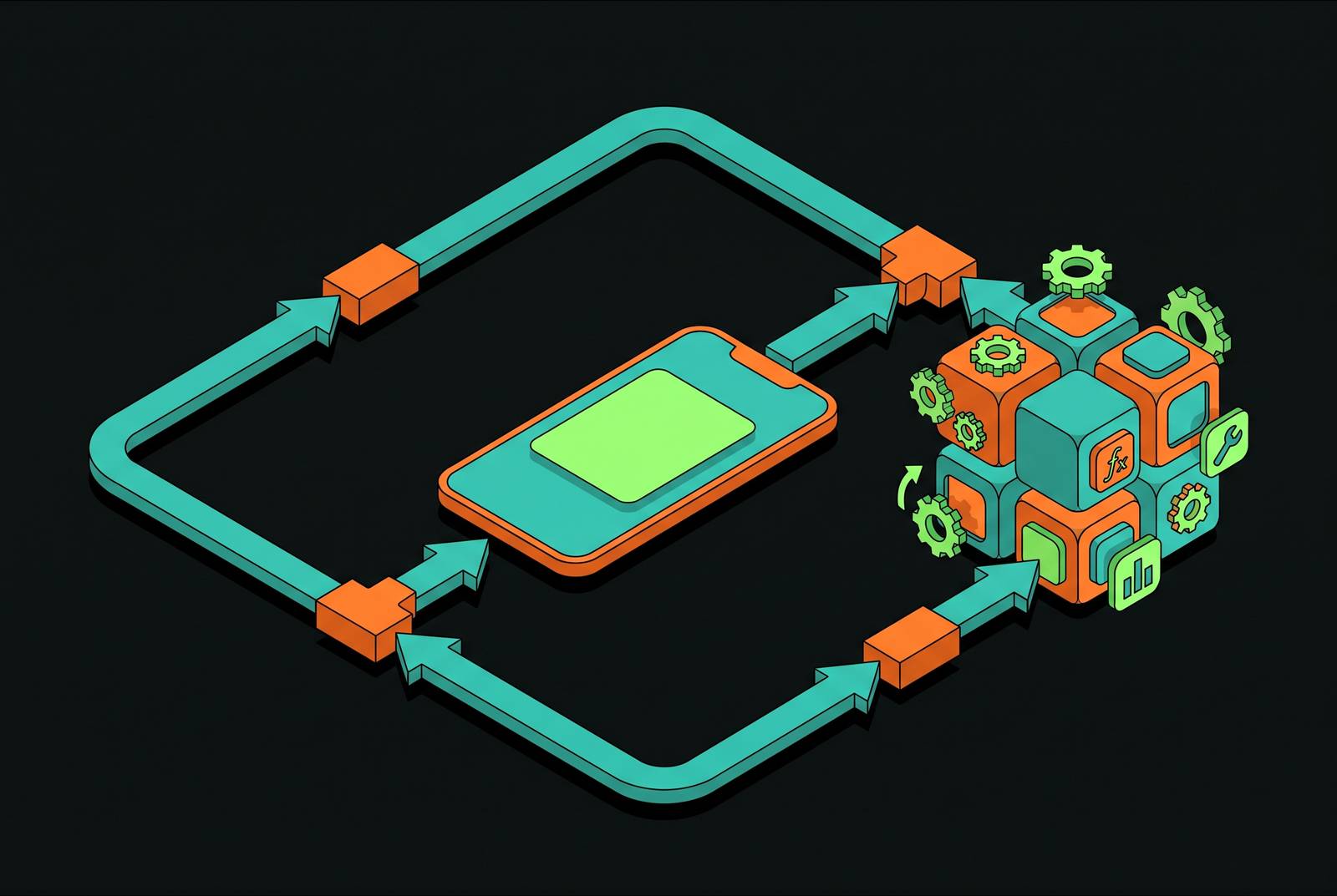 Cover illustration for “Designing Agentic Tool-Calling Loops in a Native iOS App”