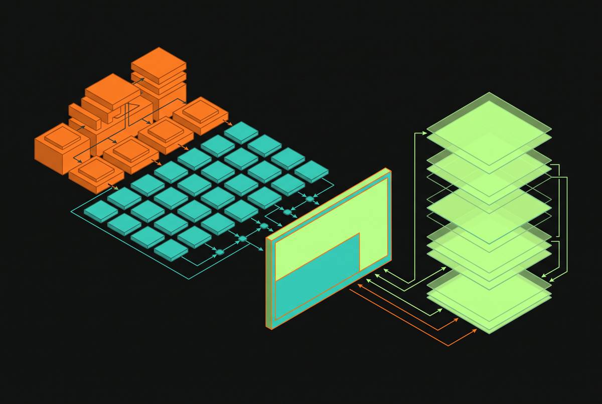Cover illustration for “Metal vs Core Animation for Custom UI Rendering”