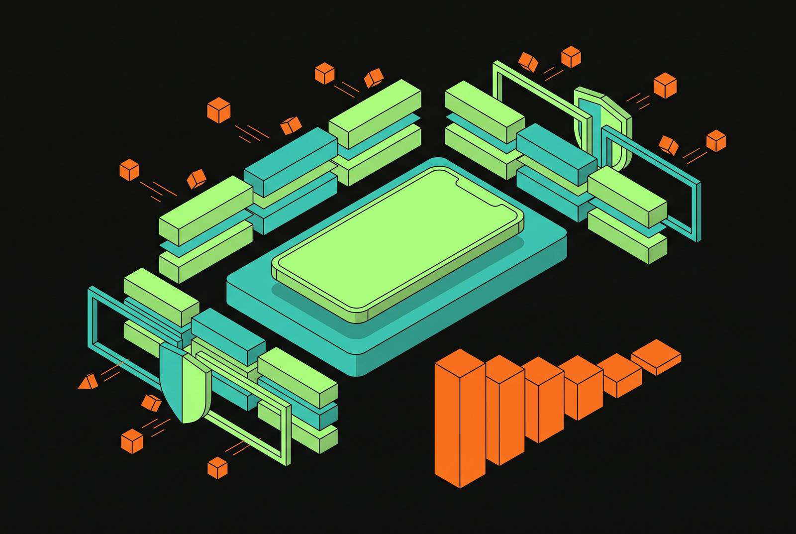 Cover illustration for “Crash Rate Reduction Strategies for Consumer iOS Apps in Production”
