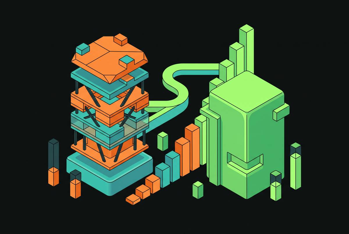 Cover illustration for “React Native New Architecture Performance Compared to SwiftUI”