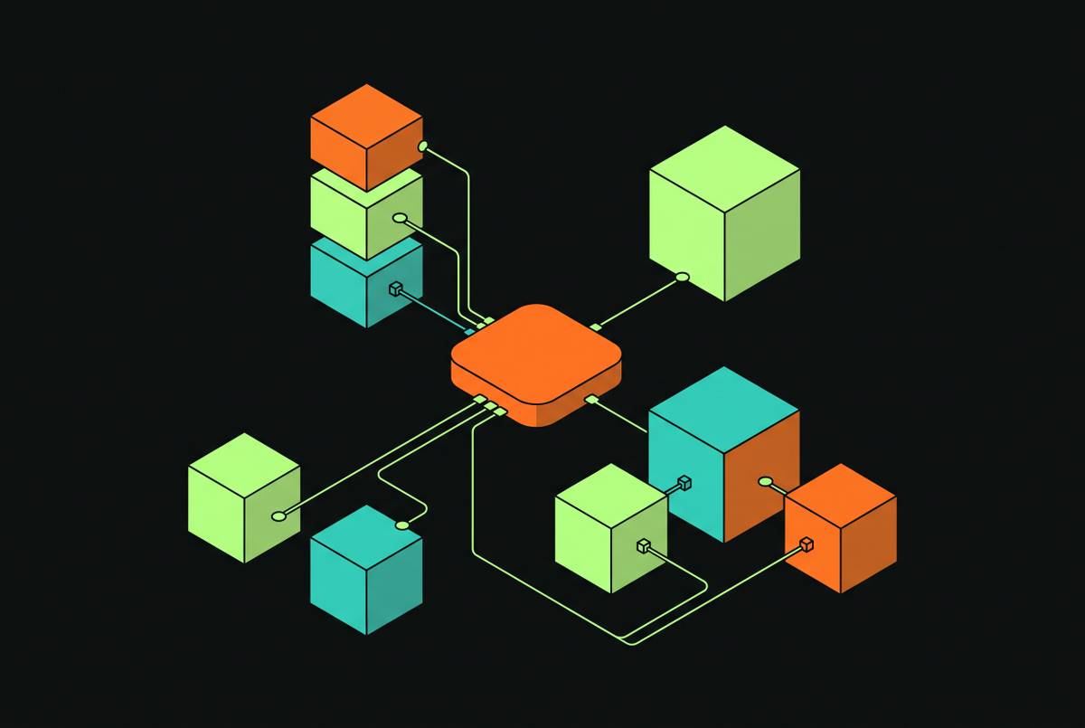 Cover illustration for “Modular iOS Architecture With Swift Package Manager”