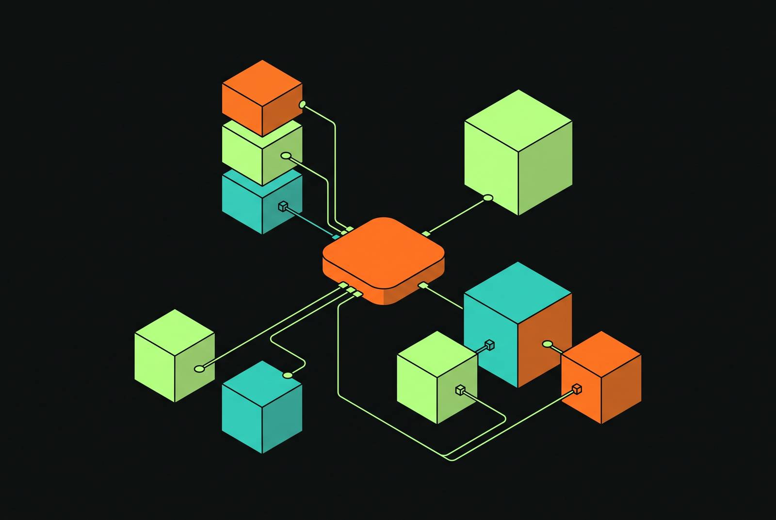 Cover illustration for “Modular iOS Architecture With Swift Package Manager”