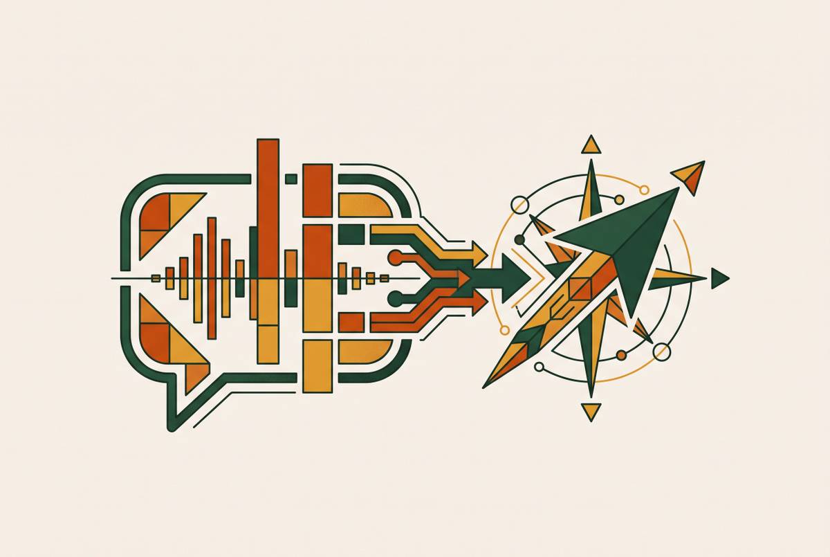 Cover illustration for “Using AI Competitive Share-of-Voice Data to Inform Messaging Strategy”