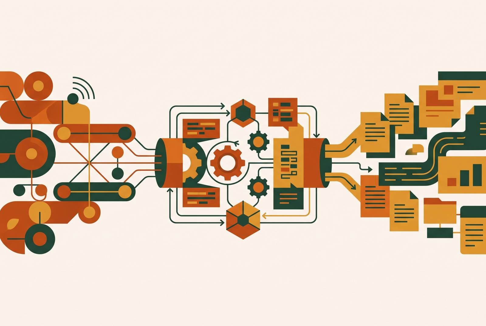 Cover illustration for “Integrating PR and Content Teams Into an AEO Cross-Functional Strategy”