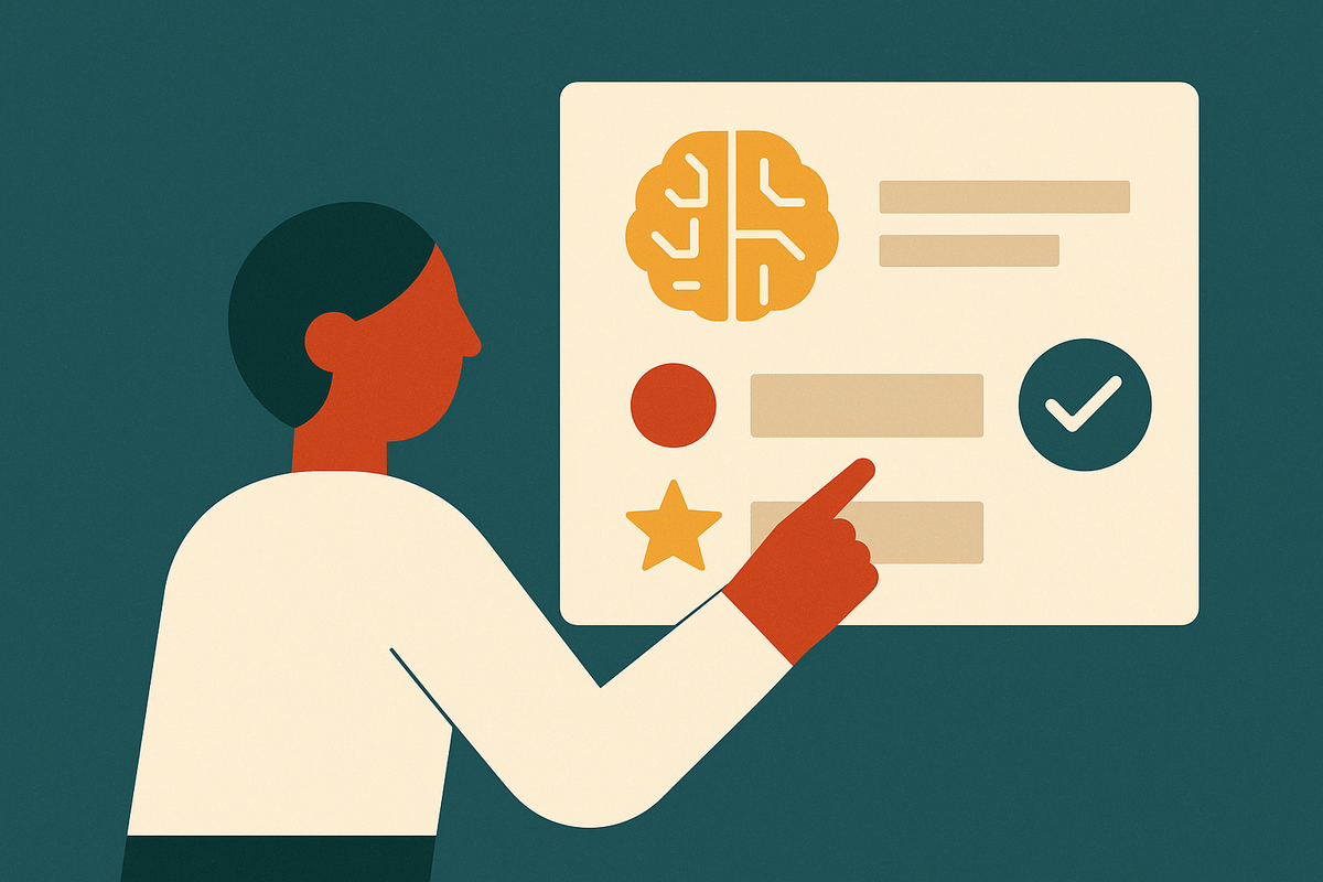 Cover illustration for “How LLMs Decide Which Brands to Recommend in Competitive Categories”