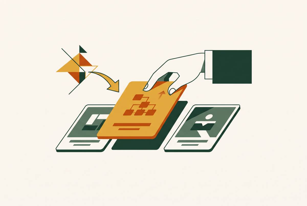 Cover illustration for “AI Assistant Influence on SaaS Vendor Shortlisting in Mid-Market Buyers”