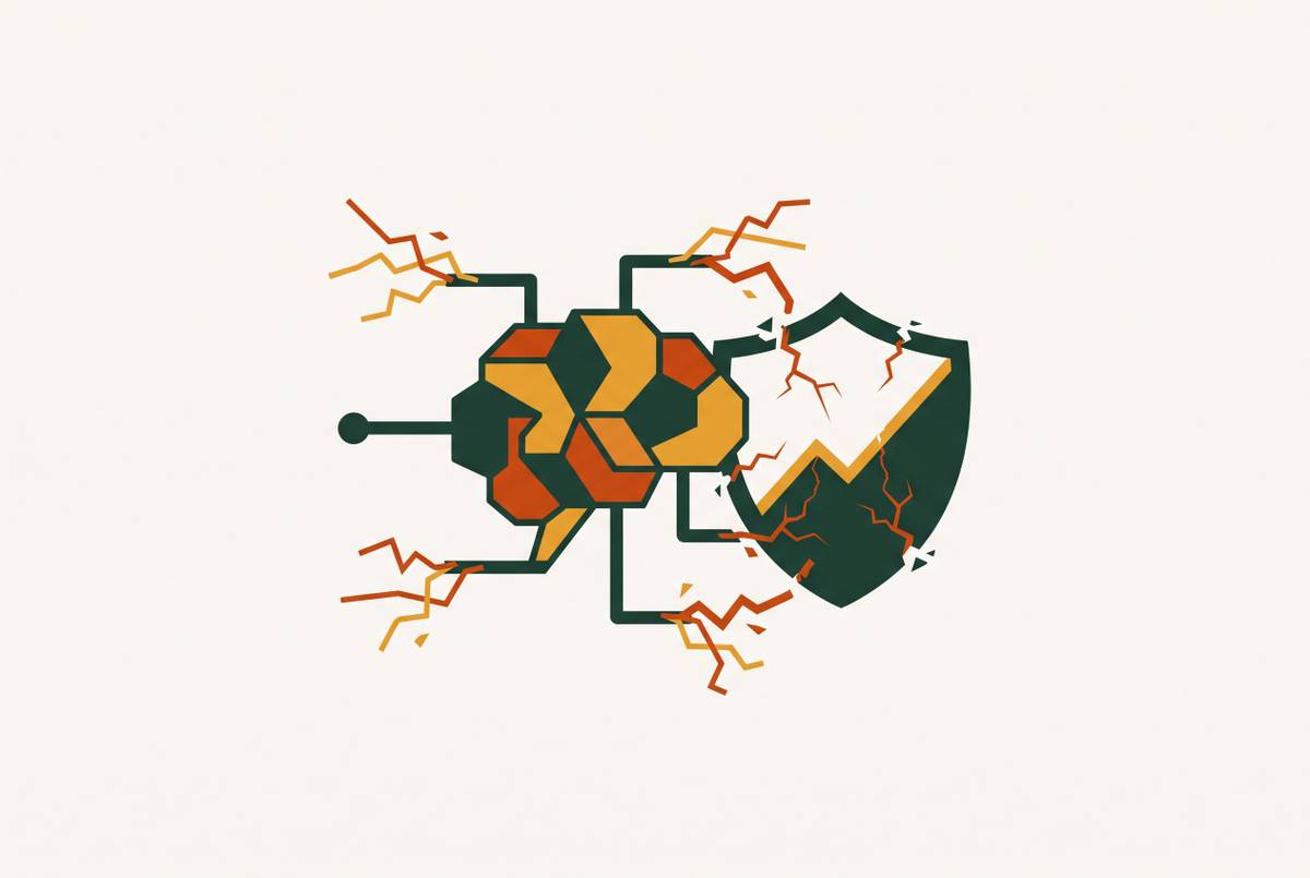 Cover illustration for “AI Hallucination Risks for Brand Reputation in Financial Services”