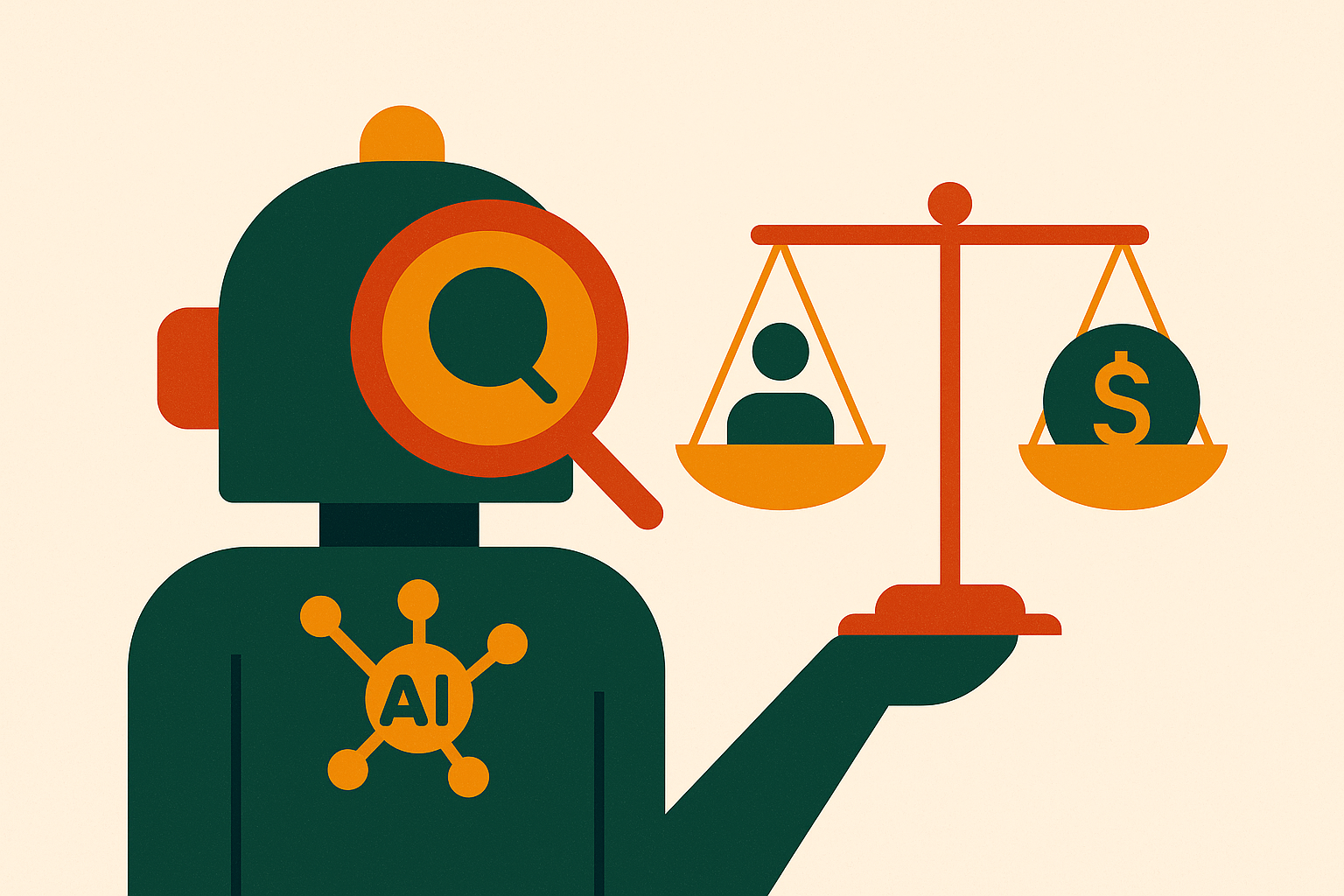 Cover illustration for “AI Search Visibility ROI Compared to Paid Search Investment”