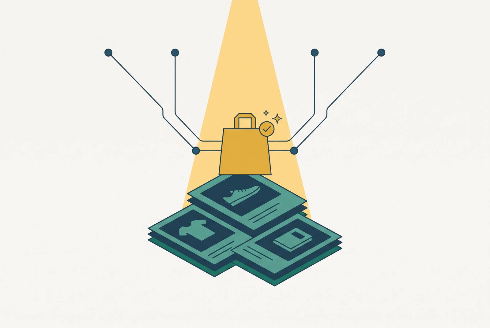 Cover illustration for “E-Commerce Brand Visibility in AI Shopping Recommendations”