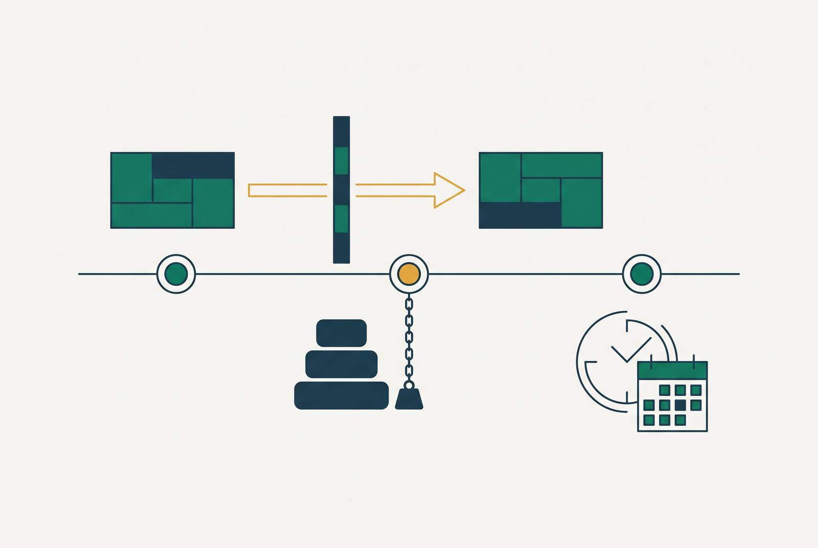Cover illustration for “Procurement Timeline and Switching Costs for AEO Platforms”