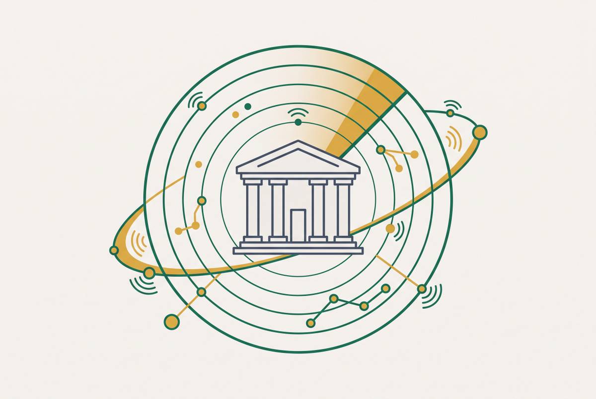 Cover illustration for “AI Brand Monitoring for Regional Banks and Financial Services Firms”