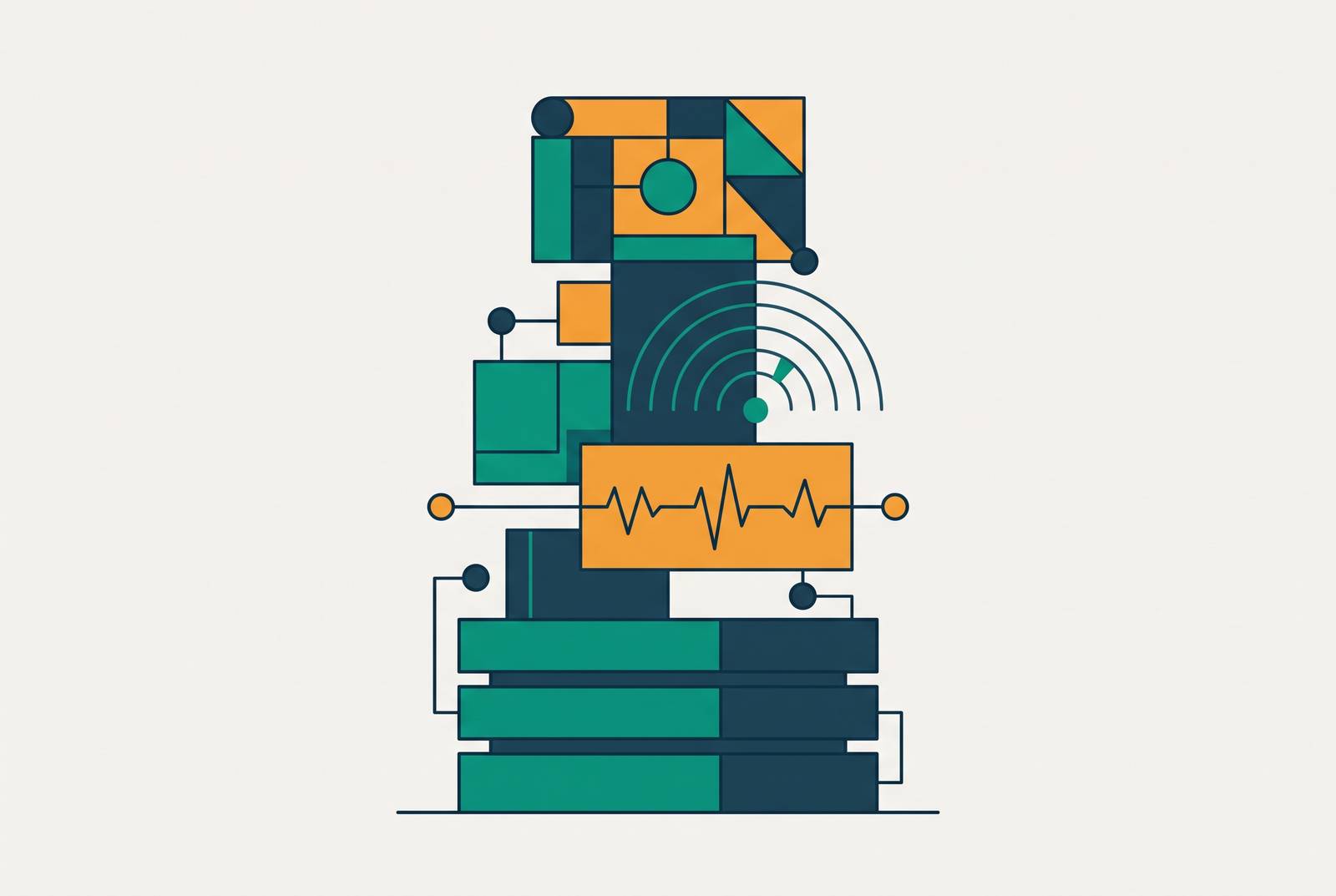 Cover illustration for “Building an In-House AEO Monitoring Stack From Scratch”
