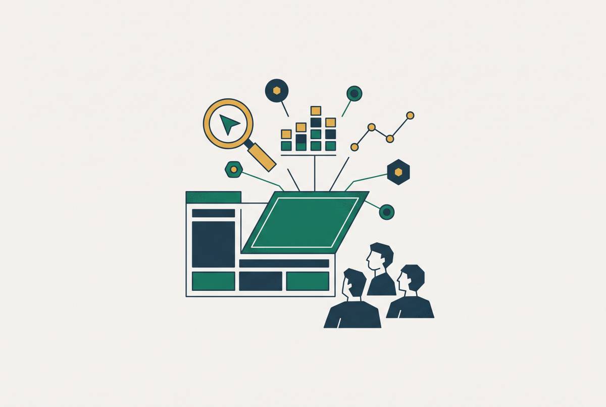 Cover illustration for “Terminal-Based AI Search Analytics for Lean Technical Teams”