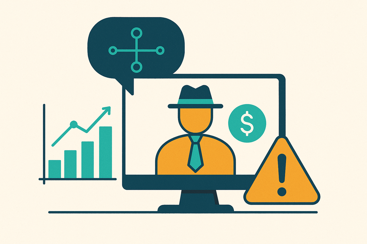Cover illustration for “Real-Time Monitoring and Alerting for AI Banking Agent Activity”