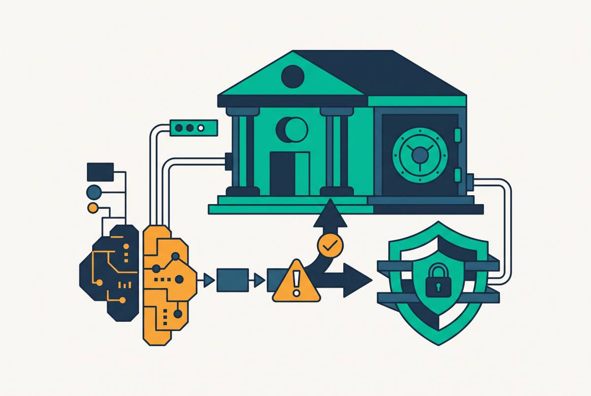 Cover illustration for “Incident Response Plans for AI Transaction Errors at Banks”