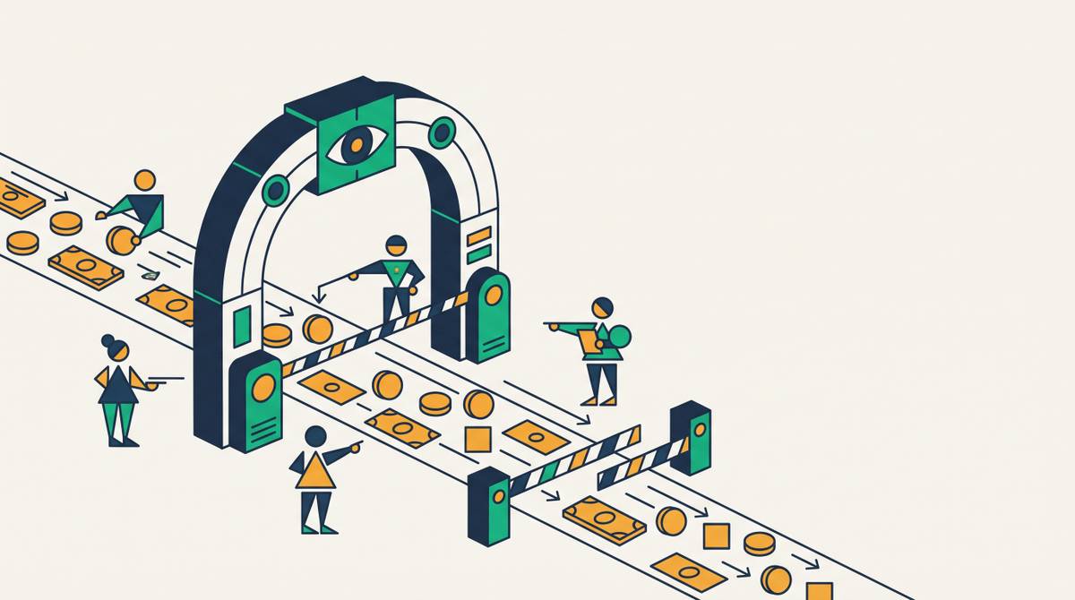 Cover illustration for “What AI Governance Means When Agents Are Moving Real Money”