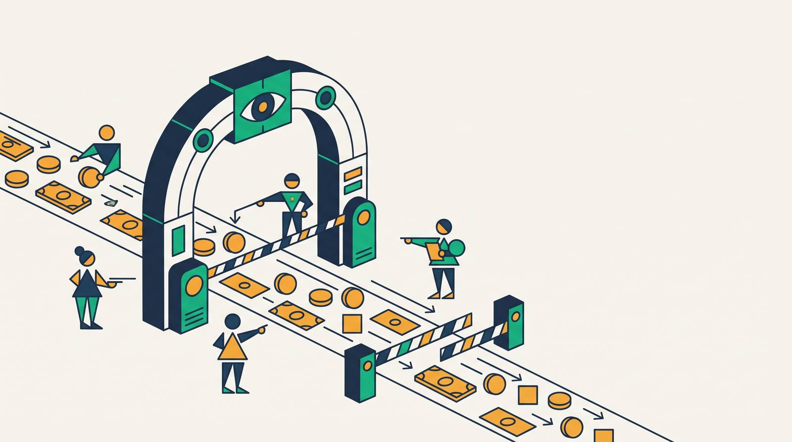 Cover illustration for “What AI Governance Means When Agents Are Moving Real Money”