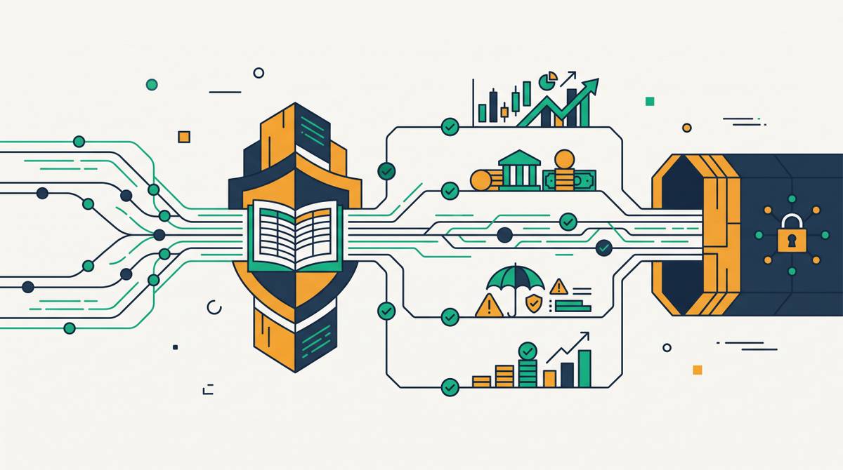 Cover illustration for “Data Governance in Financial Services Across Business Lines”